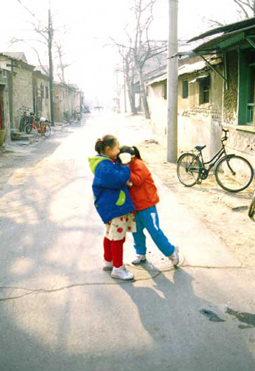 Petites files dans les Hutong